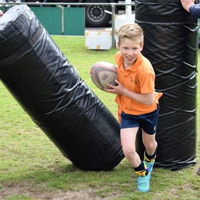 Rugbyclinic buiten